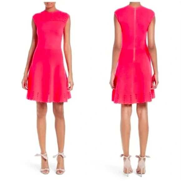 ted baker zaralie skater dress Ted Baker Women's Zaralie Jacquard Panel Skater Dress